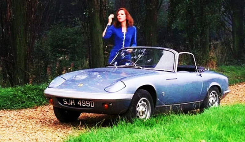 Diana Rigg's 'The Avengers' character Emma Peel helped make the Lotus Elan famous