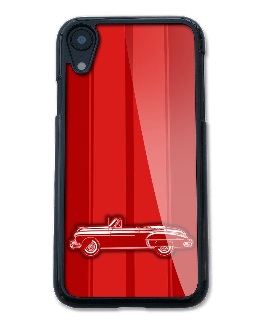 1950 Oldsmobile 88 Convertible Smartphone Case - Racing Stripes