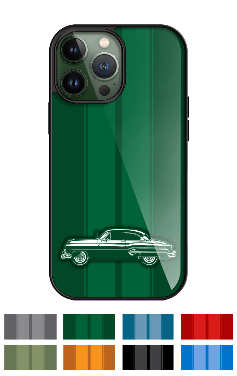 1951 Oldsmobile 98 Deluxe Holiday Hardtop Smartphone Case - Racing Stripes
