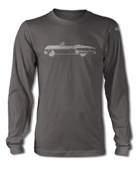 1952 Oldsmobile 98 Convertible T-Shirt - Long Sleeves - Side View