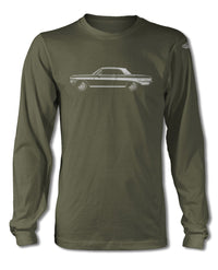 1961 Oldsmobile Cutlass Coupe T-Shirt - Long Sleeves - Side View