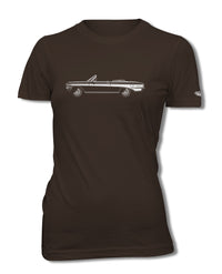 1962 Oldsmobile Cutlass Convertible T-Shirt - Women - Side View