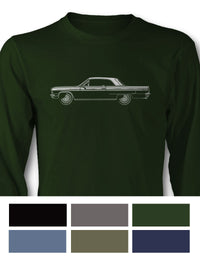 1963 Oldsmobile Jetfire Coupe T-Shirt - Long Sleeves - Side View