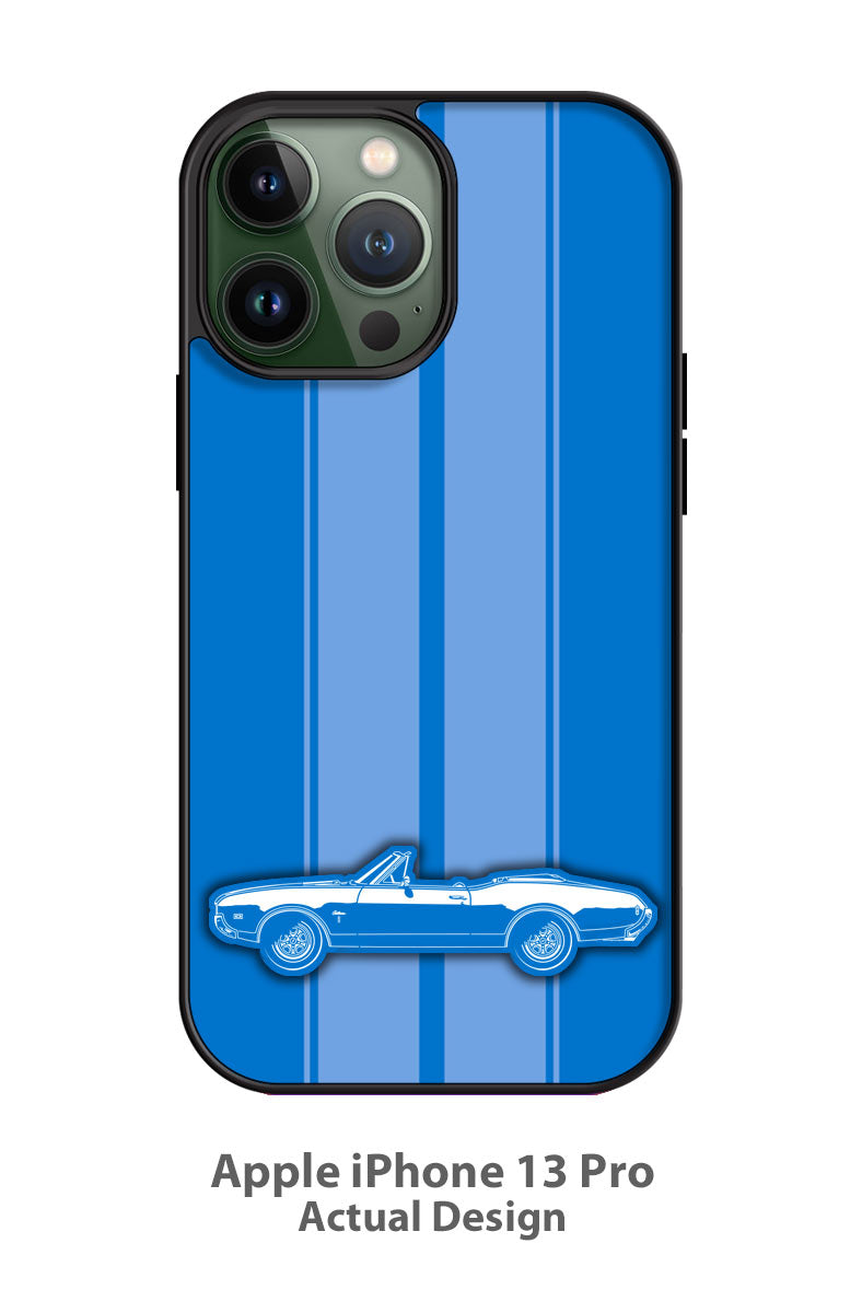 1968 Oldsmobile Cutlass Convertible Smartphone Case - Racing Stripes