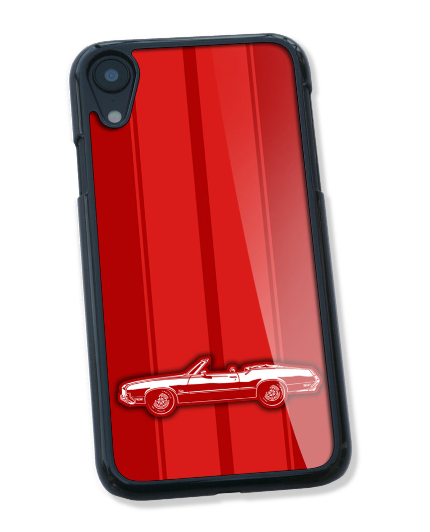 1971 Oldsmobile Cutlass Supreme Convertible Smartphone Case - Racing Stripes