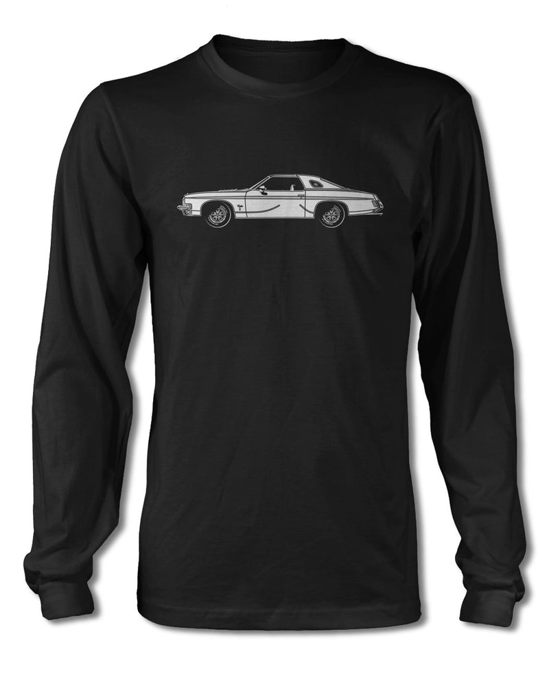 1973 Oldsmobile 4-4-2 Hurst Coupe T-Shirt - Long Sleeves - Side View