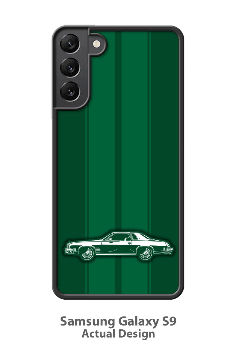 1975 Oldsmobile Cutlass Supreme Coupe Smartphone Case - Racing Stripes