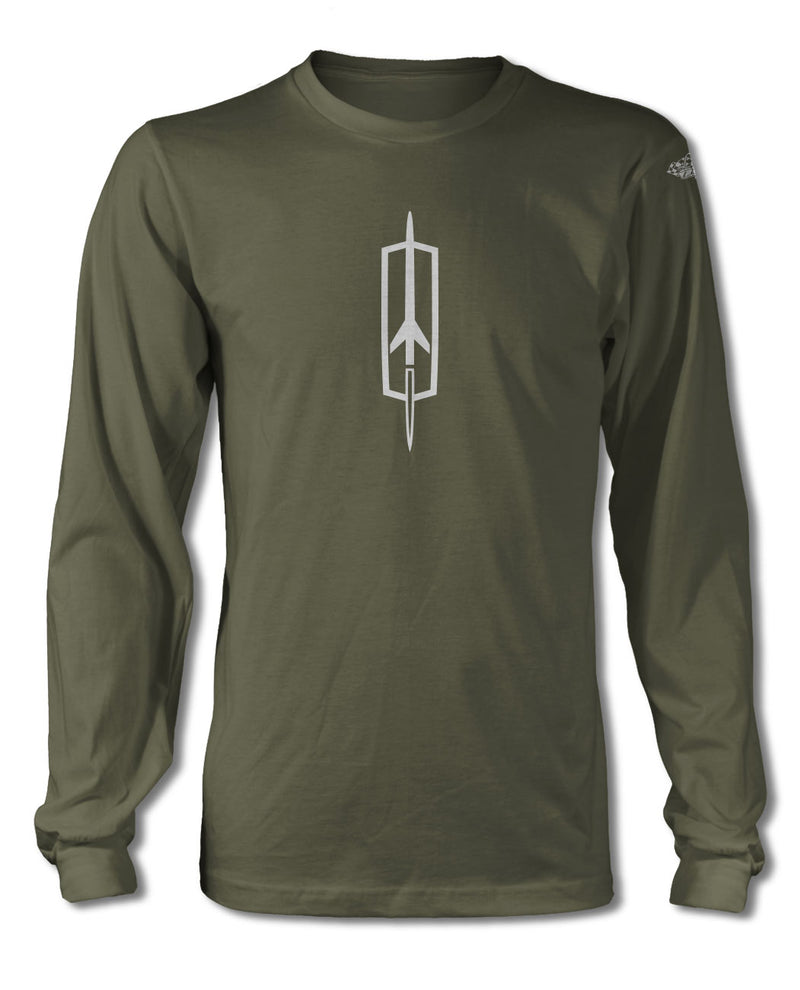 Oldsmobile Upward Rocket Emblem  T-Shirt - Long Sleeves - Emblem