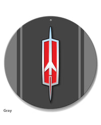 Oldsmobile Upward Rocket Emblem  Round Aluminum Sign