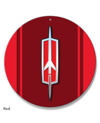 Oldsmobile Upward Rocket Emblem  Round Aluminum Sign