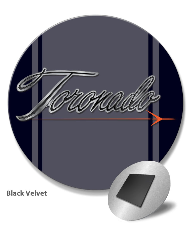 Oldsmobile Toronado Emblem 1968 - 1970 Round Fridge Magnet