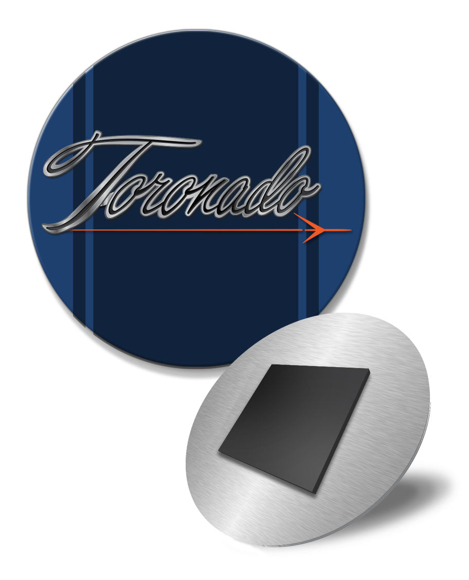 Oldsmobile Toronado Emblem 1968 - 1970 Round Fridge Magnet