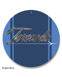 Oldsmobile Toronado Emblem 1968 - 1970 Round Aluminum Sign