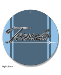 Oldsmobile Toronado Emblem 1968 - 1970 Round Aluminum Sign