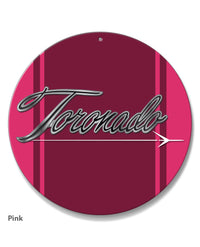 Oldsmobile Toronado Emblem 1968 - 1970 Round Aluminum Sign