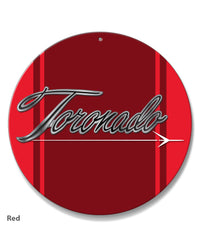 Oldsmobile Toronado Emblem 1968 - 1970 Round Aluminum Sign