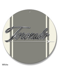 Oldsmobile Toronado Emblem 1968 - 1970 Round Aluminum Sign