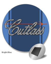 Oldsmobile Cutlass Emblem 1971 - 1977 Round Fridge Magnet