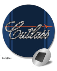 Oldsmobile Cutlass Emblem 1971 - 1977 Round Fridge Magnet