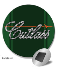 Oldsmobile Cutlass Emblem 1971 - 1977 Round Fridge Magnet