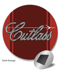 Oldsmobile Cutlass Emblem 1971 - 1977 Round Fridge Magnet