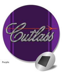 Oldsmobile Cutlass Emblem 1971 - 1977 Round Fridge Magnet