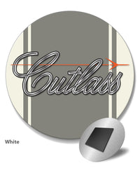 Oldsmobile Cutlass Emblem 1971 - 1977 Round Fridge Magnet