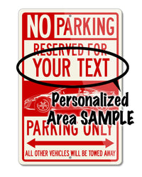 1952 Oldsmobile 98 Convertible Reserved Parking Only Sign