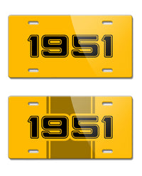 1951 Customizable - License Plate