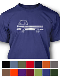 1965 Dodge A100 Pickup T-Shirt - Men - Side View