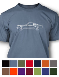 1965 Ford Mustang Shelby GT350 Fastback T-Shirt - Men - Side View