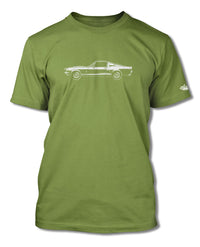 1967 Ford Mustang Shelby GT500 Fastback T-Shirt - Men - Side View