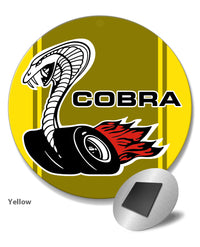 Ford Torino Cobra 1970 Emblem Round Fridge Magnet
