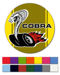 Ford Torino Cobra 1970 Emblem Round Fridge Magnet