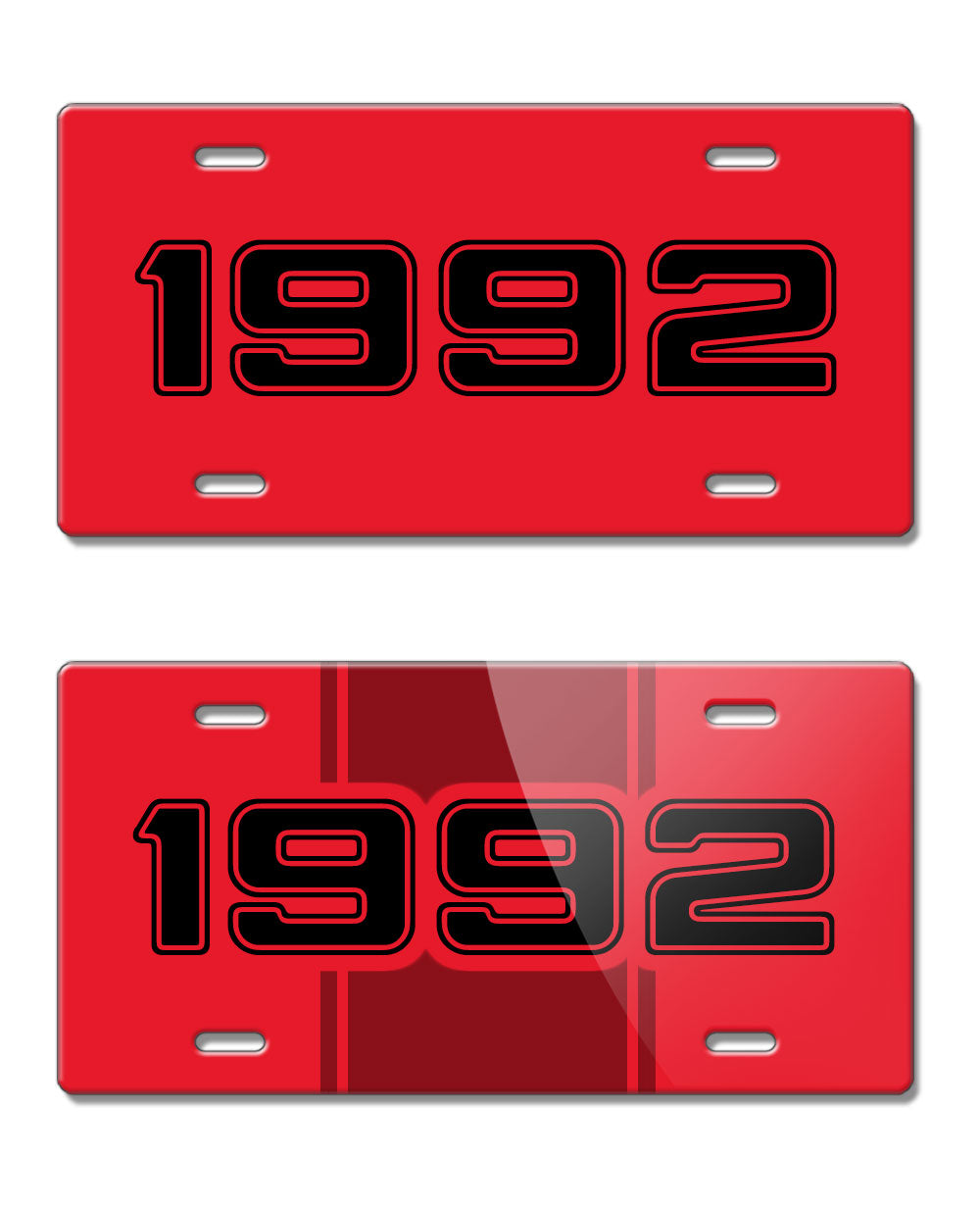 1992 Customizable - License Plate