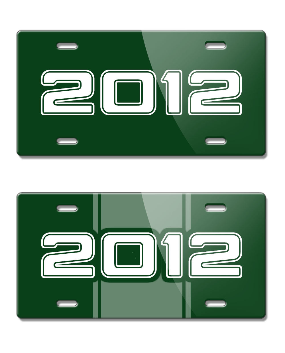 2012 Customizable - License Plate