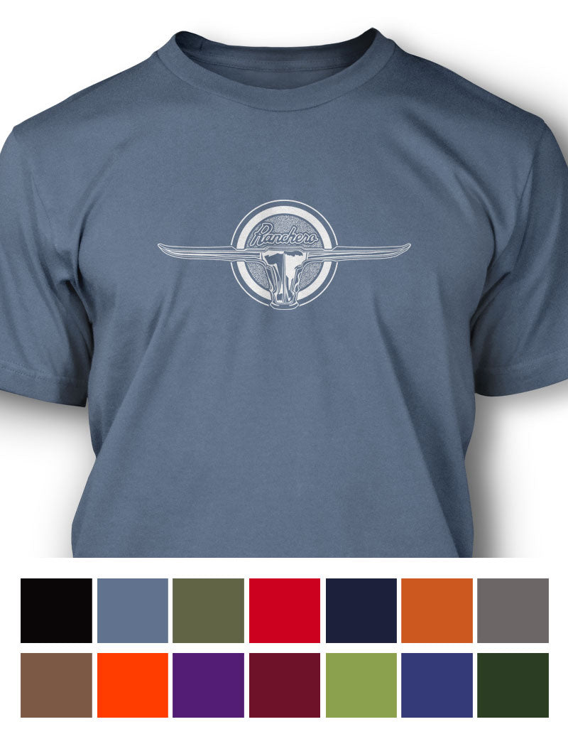 1964 - 1965 Ford Ranchero Emblem T-Shirt - Men - Emblem