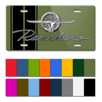 1964 - 1965 Ford Ranchero Emblem Novelty License Plate