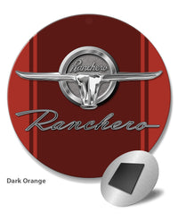 1964 - 1965 Ford Ranchero Emblem Round Fridge Magnet