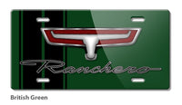 1966 - 1967 Ford Ranchero Emblem Novelty License Plate