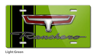 1966 - 1967 Ford Ranchero Emblem Novelty License Plate