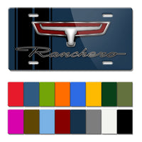 1966 - 1967 Ford Ranchero Emblem Novelty License Plate