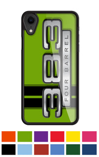 Dodge 383 4 Barrel 1967 - 1968 Emblem Smartphone Case - Racing Stripes