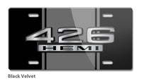 Dodge HEMI 426 1967 - 1968 Emblem Novelty License Plate