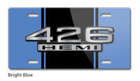 Dodge HEMI 426 1967 - 1968 Emblem Novelty License Plate