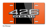 Dodge HEMI 426 1967 - 1968 Emblem Novelty License Plate