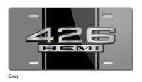 Dodge HEMI 426 1967 - 1968 Emblem Novelty License Plate