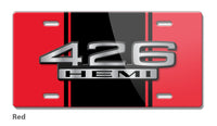 Dodge HEMI 426 1967 - 1968 Emblem Novelty License Plate