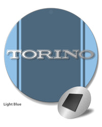 Ford Torino 1968 1970 Emblem Round Fridge Magnet