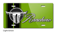 1968 - 1971 Ford Ranchero Emblem Novelty License Plate